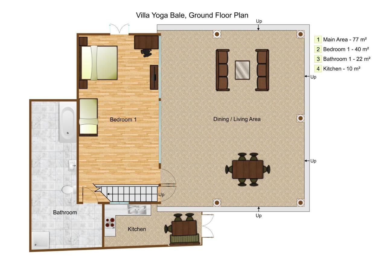 Candidasa Oceanfront Citakara Sari Villas מראה חיצוני תמונה