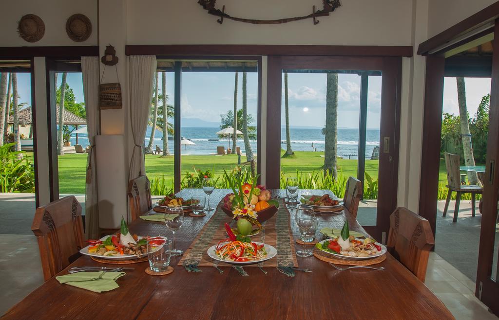 Candidasa Oceanfront Citakara Sari Villas מראה חיצוני תמונה