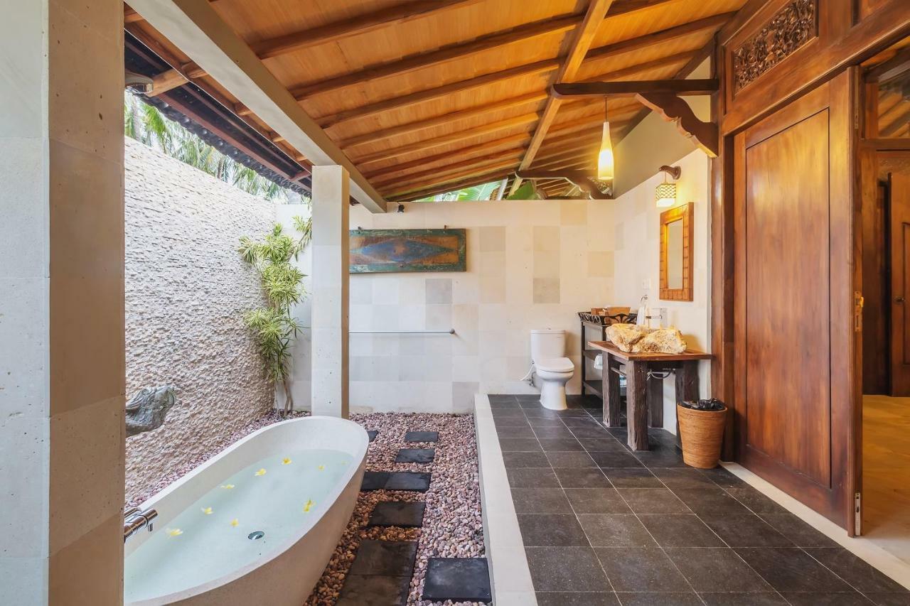 Candidasa Oceanfront Citakara Sari Villas מראה חיצוני תמונה
