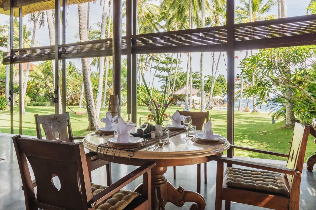 Candidasa Oceanfront Citakara Sari Villas מראה חיצוני תמונה